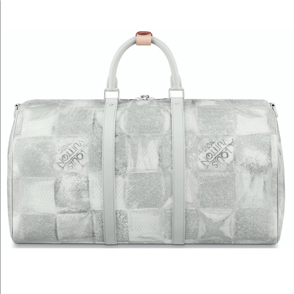 NWT Louis Vuitton Keepall 50 Damier Salt - Picture 3 of 4